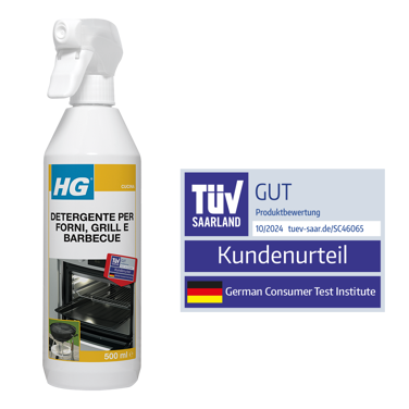 HG detergente per forni, grill e barbecue HG detergente per forni, grill e barbecue